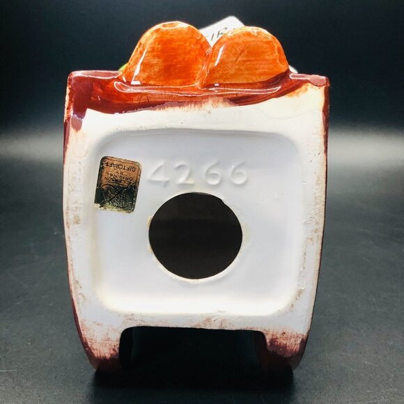 Vintage LEFTON Retirement Fund Ceramic Coin Bank Kitsch Grandpa Gag Gift - Picture 5 of 11